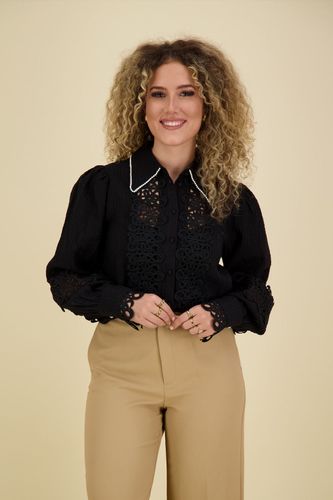 Aaiko Blouse Loewy Zwart