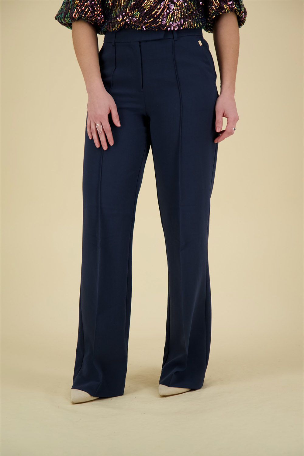 Aaiko Pantalon Chantalle Blauw