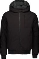 reversible padded jacket Zwart