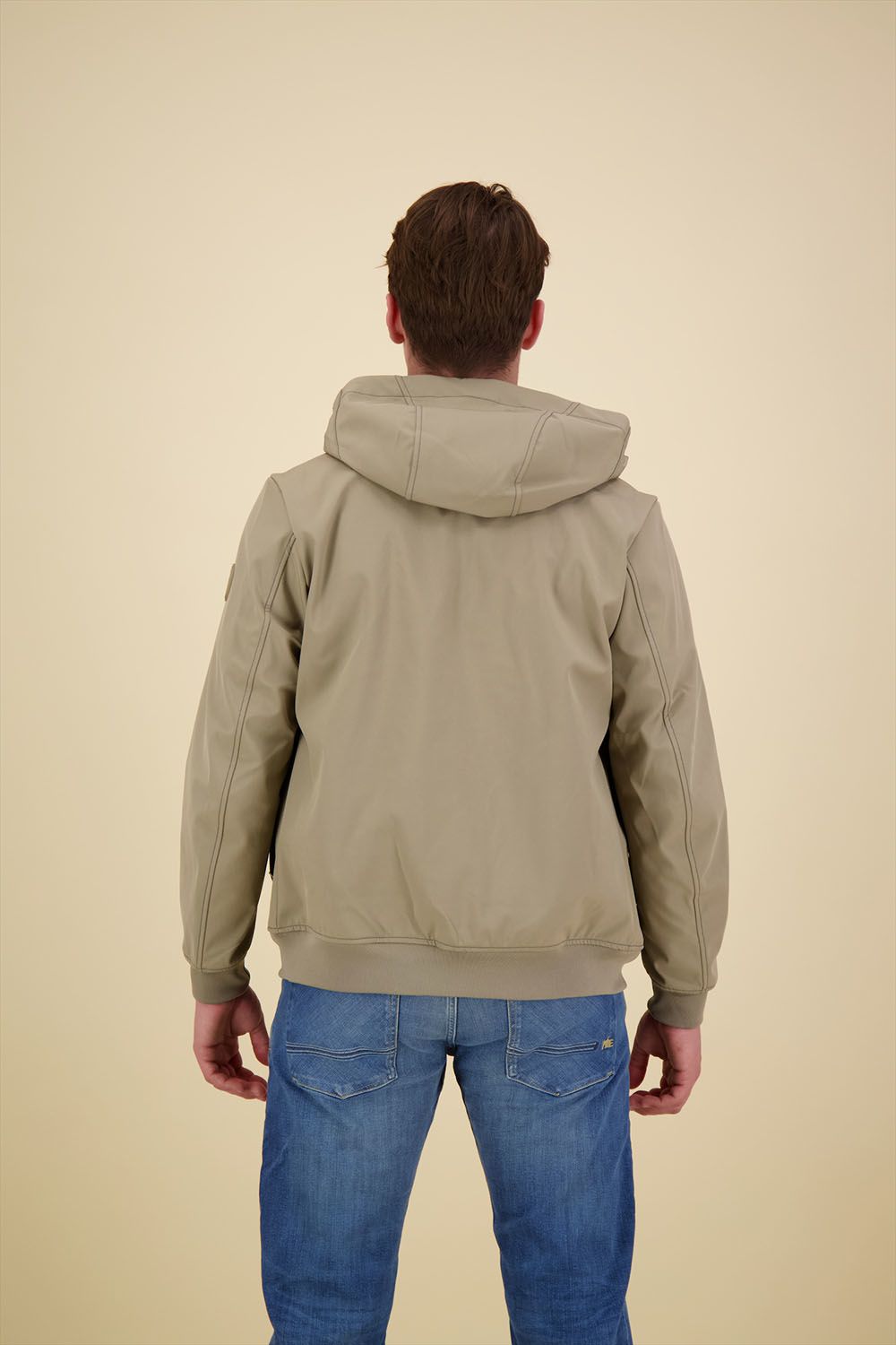 Airforce Softshell Hooded Bruin