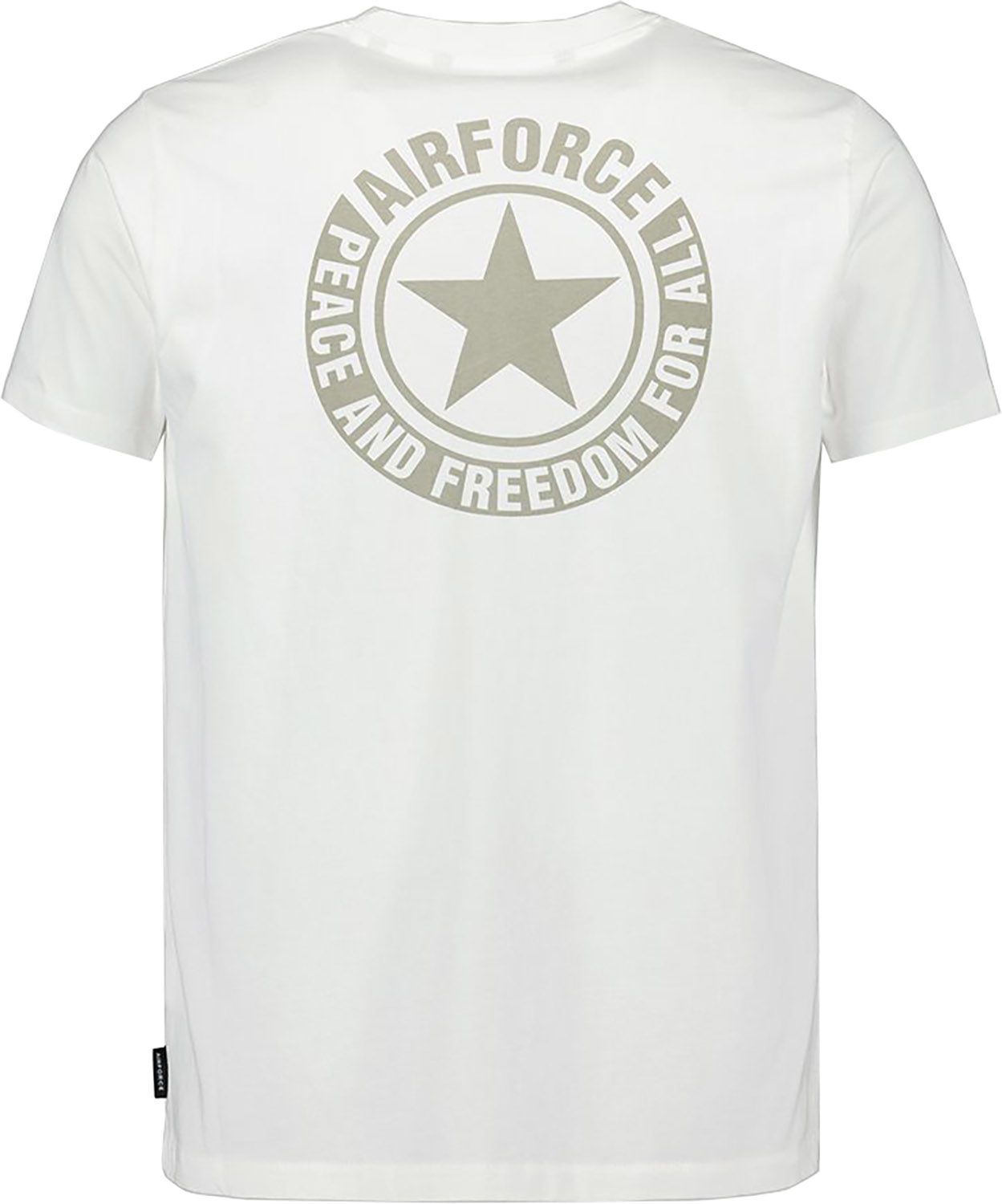 Airforce T-shirt Wit 