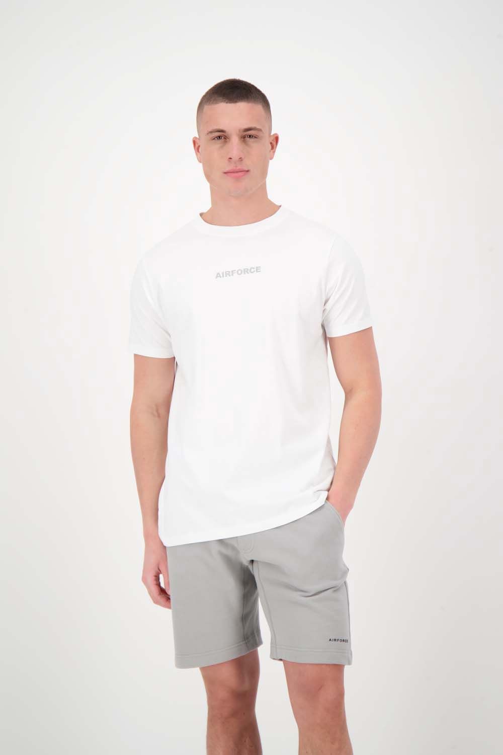 Airforce T-shirt Wit 