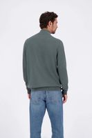 knitwear quarter zip Groen