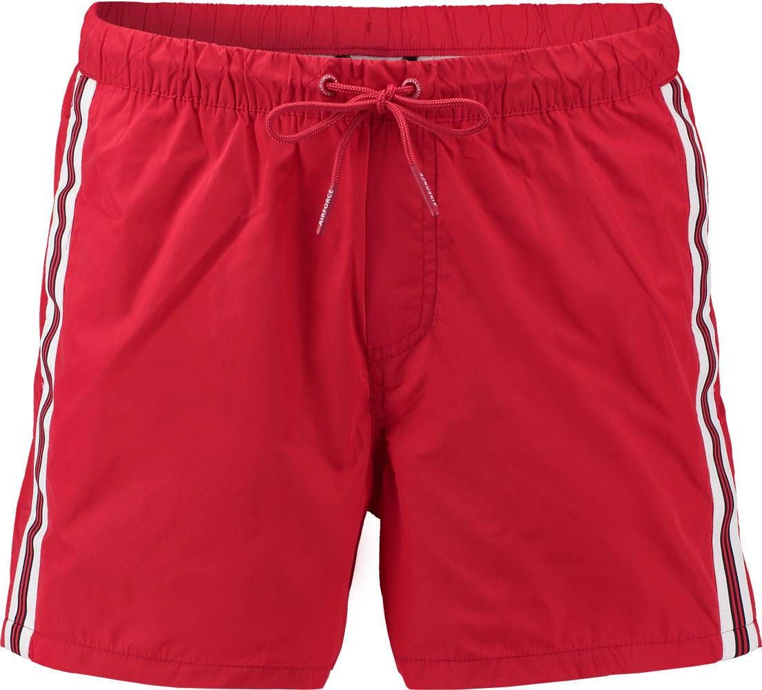 Airforce Zwemshort Tape Rood