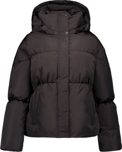 Airforce Pufferjack Maja Hooded Zwart