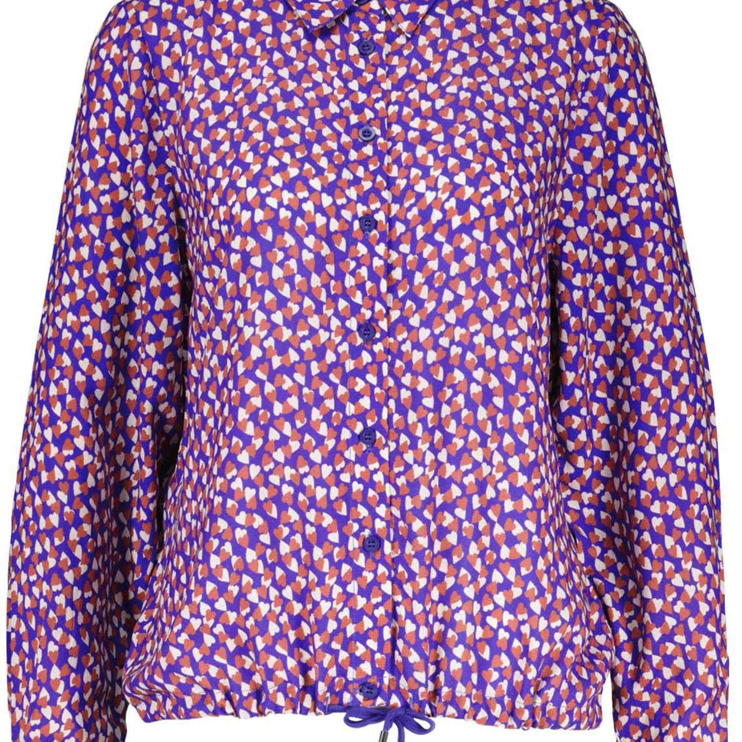 Anna Blue Blouse Lou Blauw