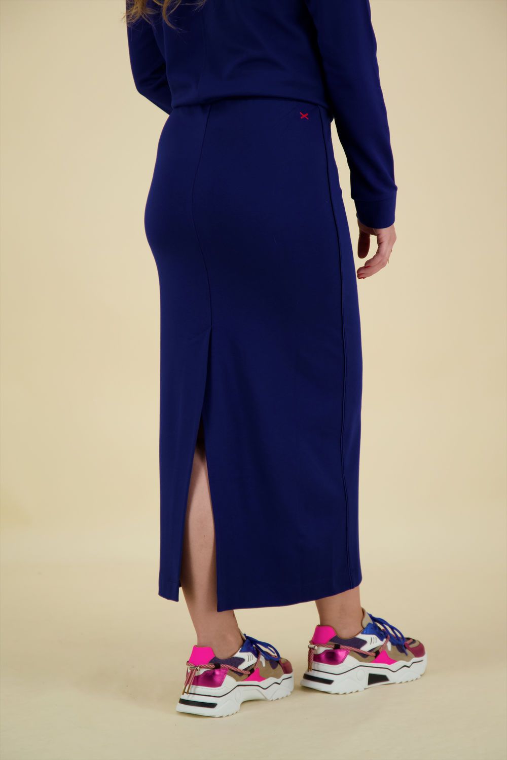 Anna Blue Rok Styx Blauw