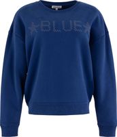 Sweater Puffy Crew Blauw