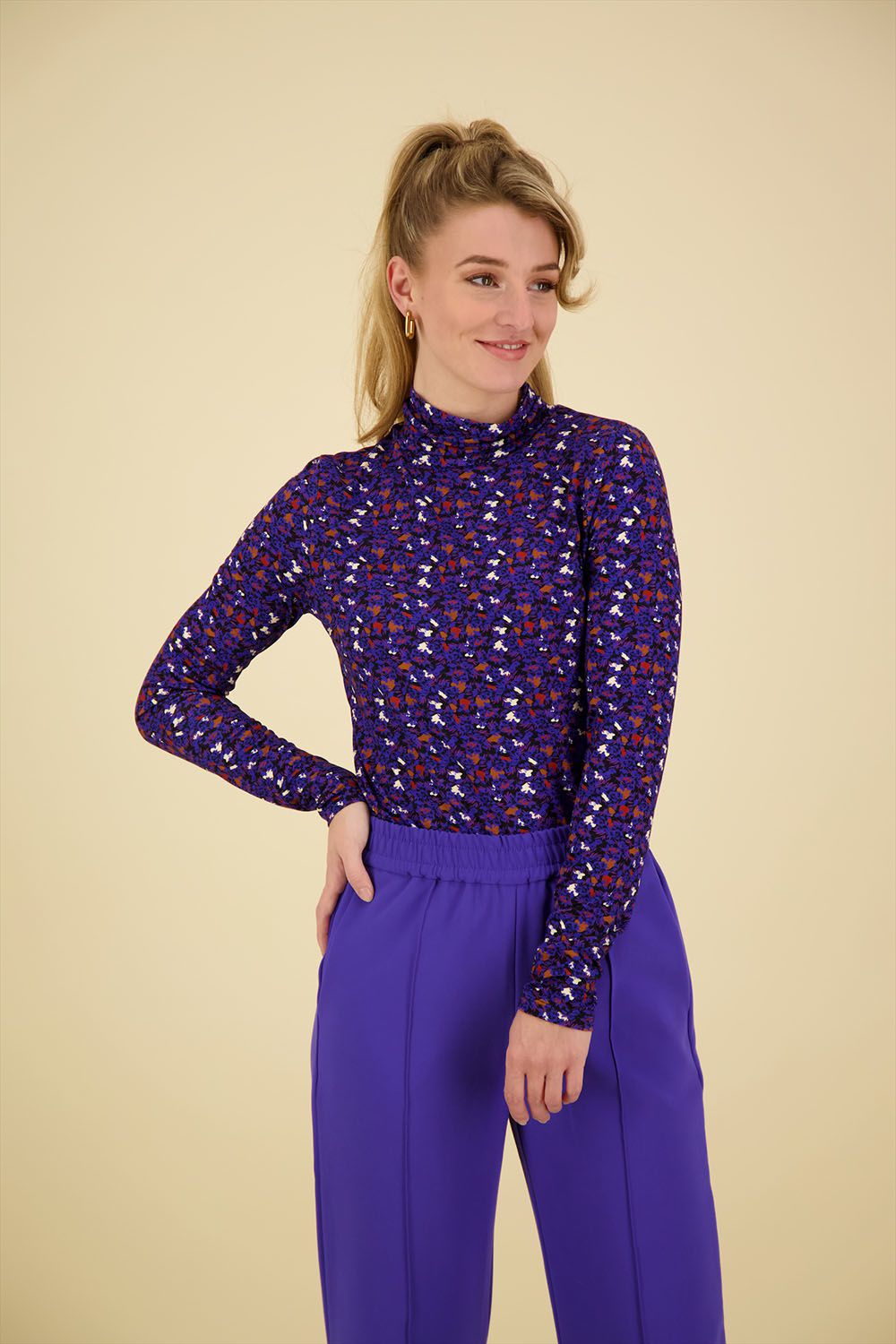 Anna Blue Top RollyP Blauw