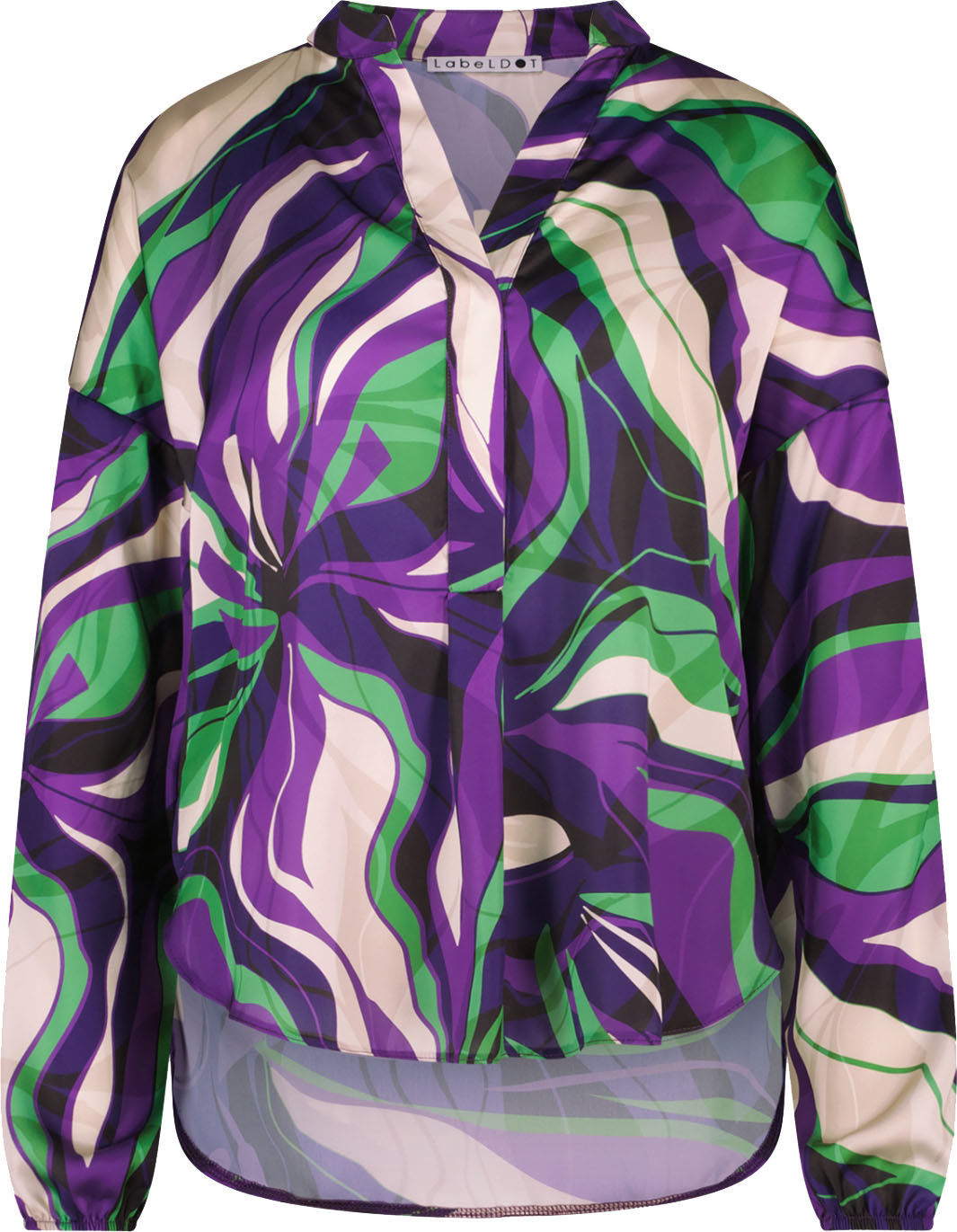 Label Dot Blouse Aydan Paars Label Dot Blouse Aydan Paars