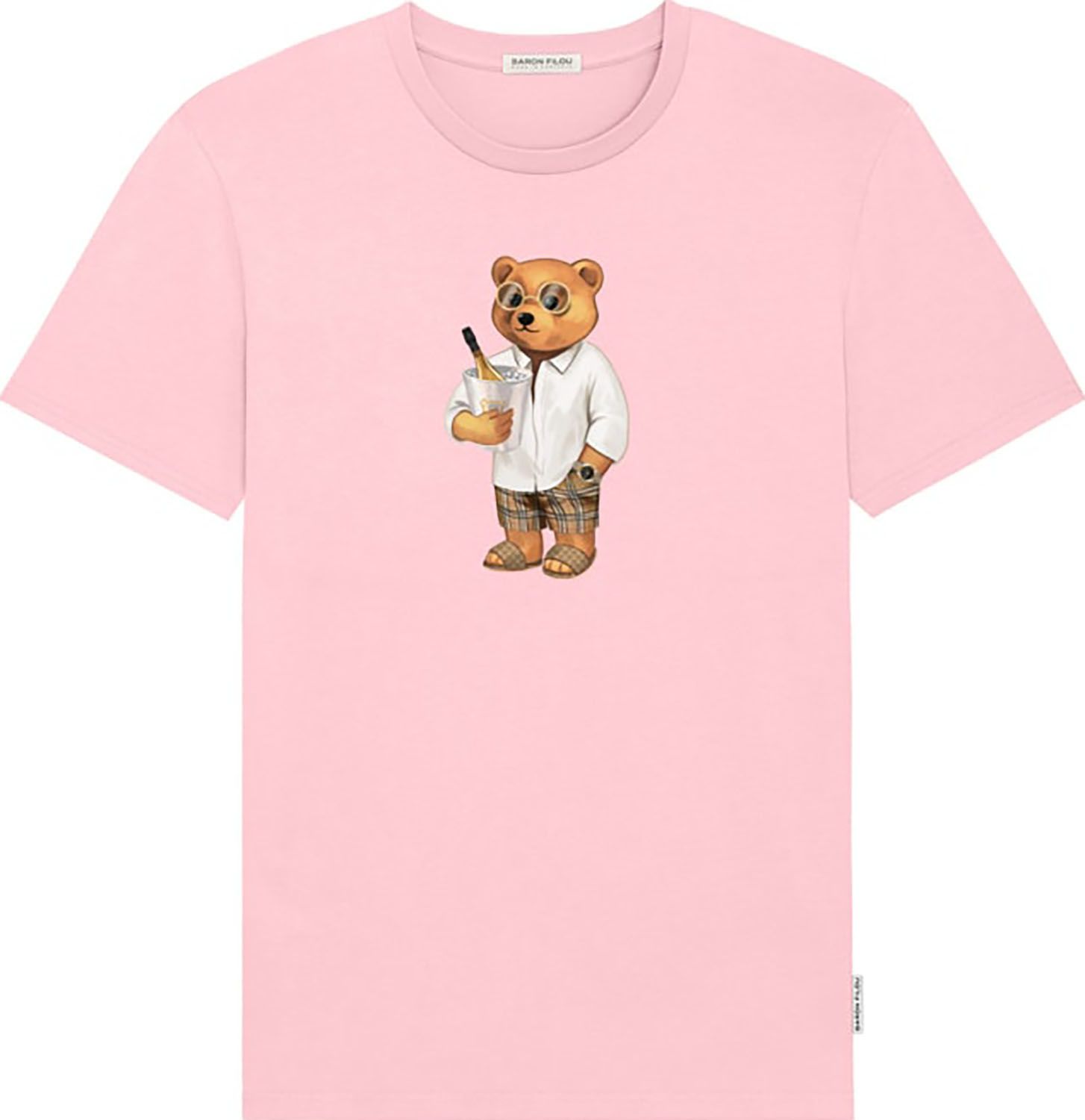 t-shirt Filou LXXIX rose parfait Roze