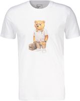 organic t-shirt filou LX Wit