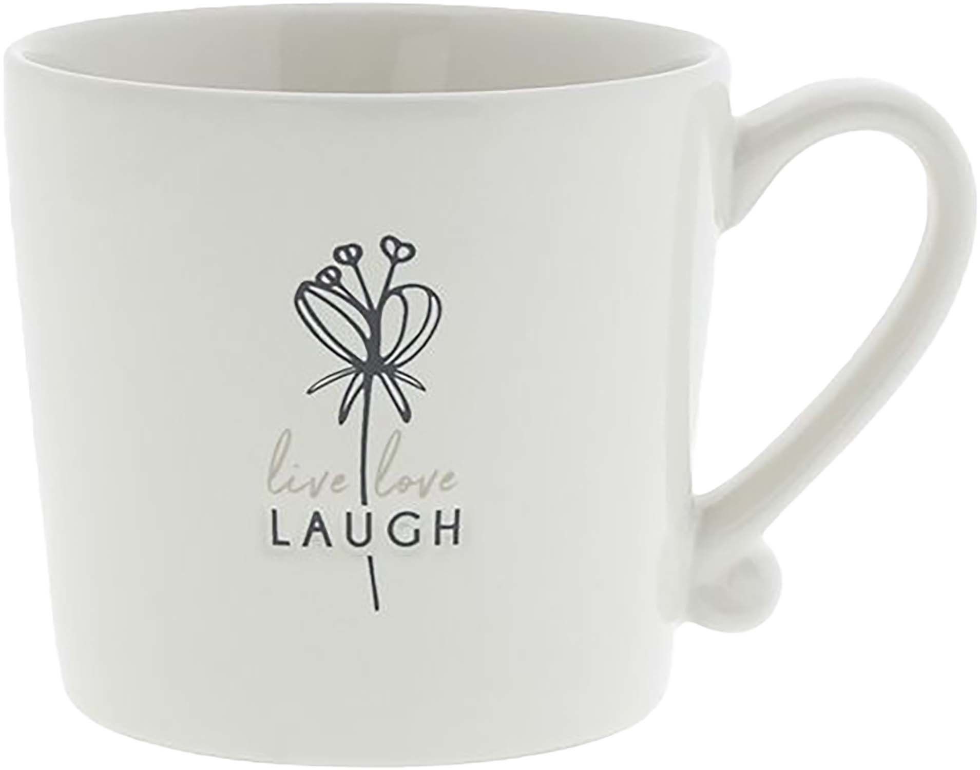 Mug White/Live love laugh Wit