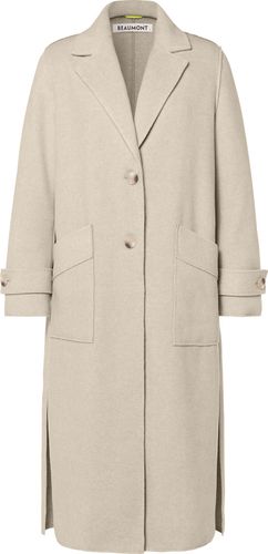 Beaumont CARA long blazer coat Wit
