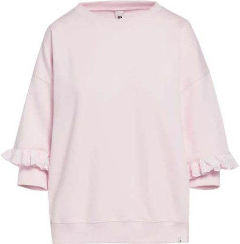 Beaumont Pullover sweat dubble sleeve Roze