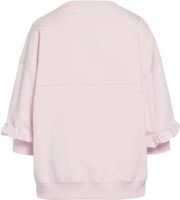 Pullover sweat dubble sleeve Roze
