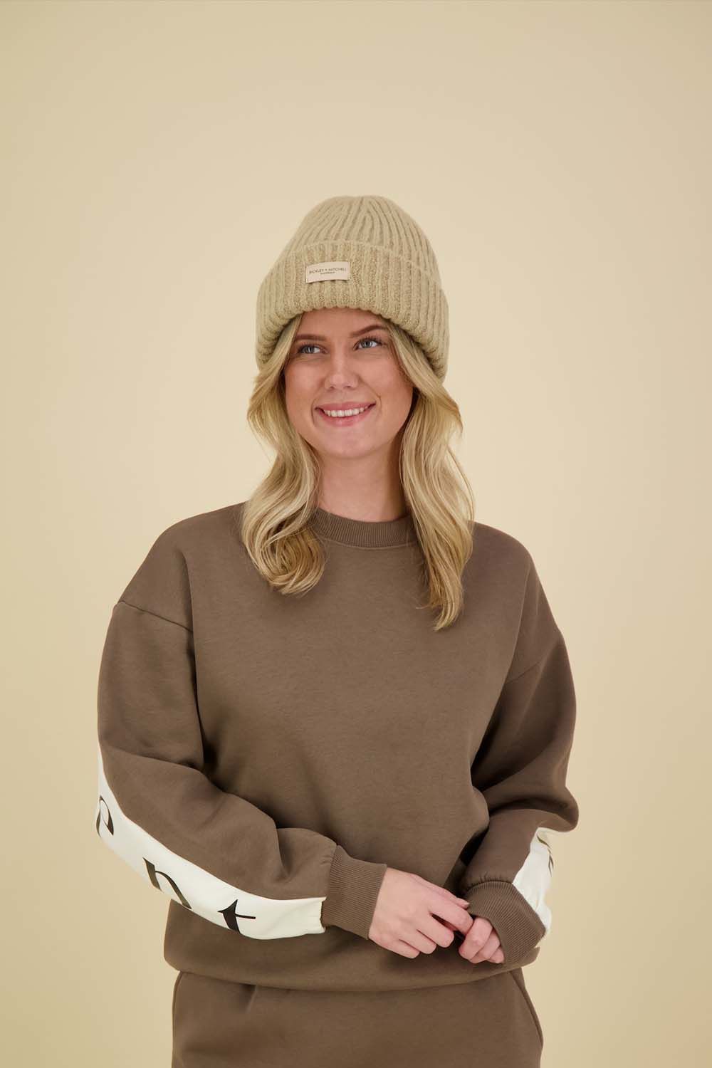 Bickley + Mitchell Muts Beanie Beige