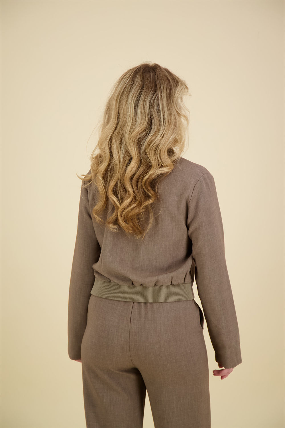 Geisha Bomber Jacket Bruin Geisha Bomber Jacket Bruin