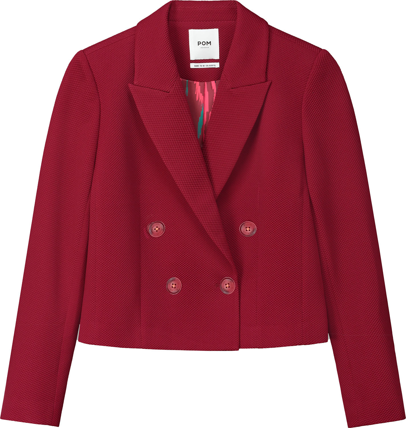 Pom Amsterdam Blazer Rood Pom Amsterdam Blazer Rood