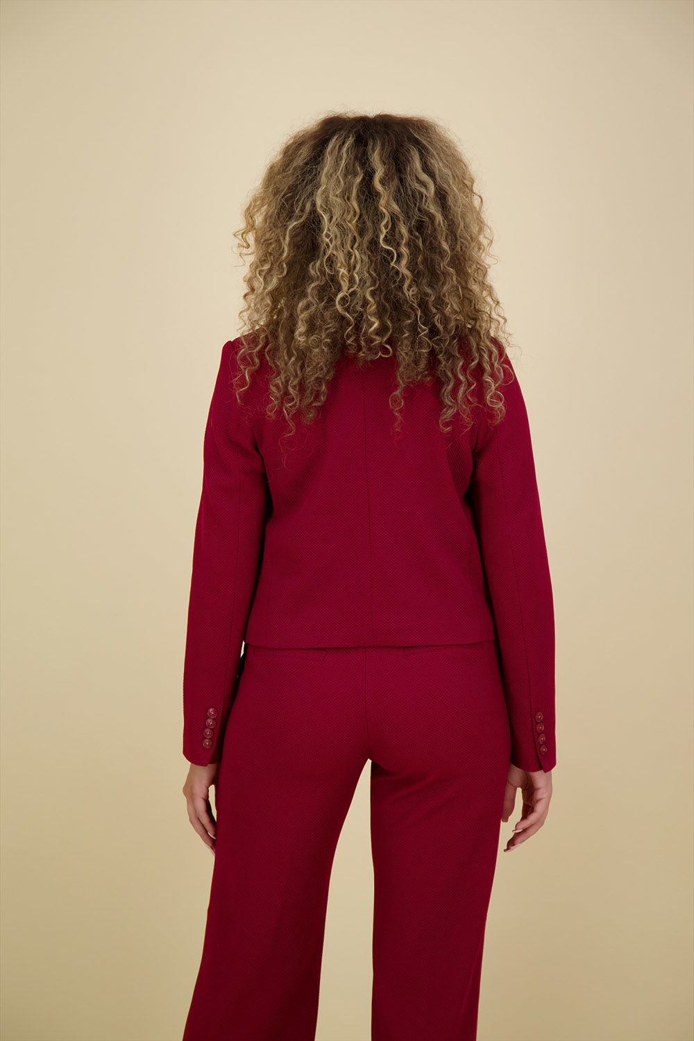 Pom Amsterdam Blazer Rood Pom Amsterdam Blazer Rood