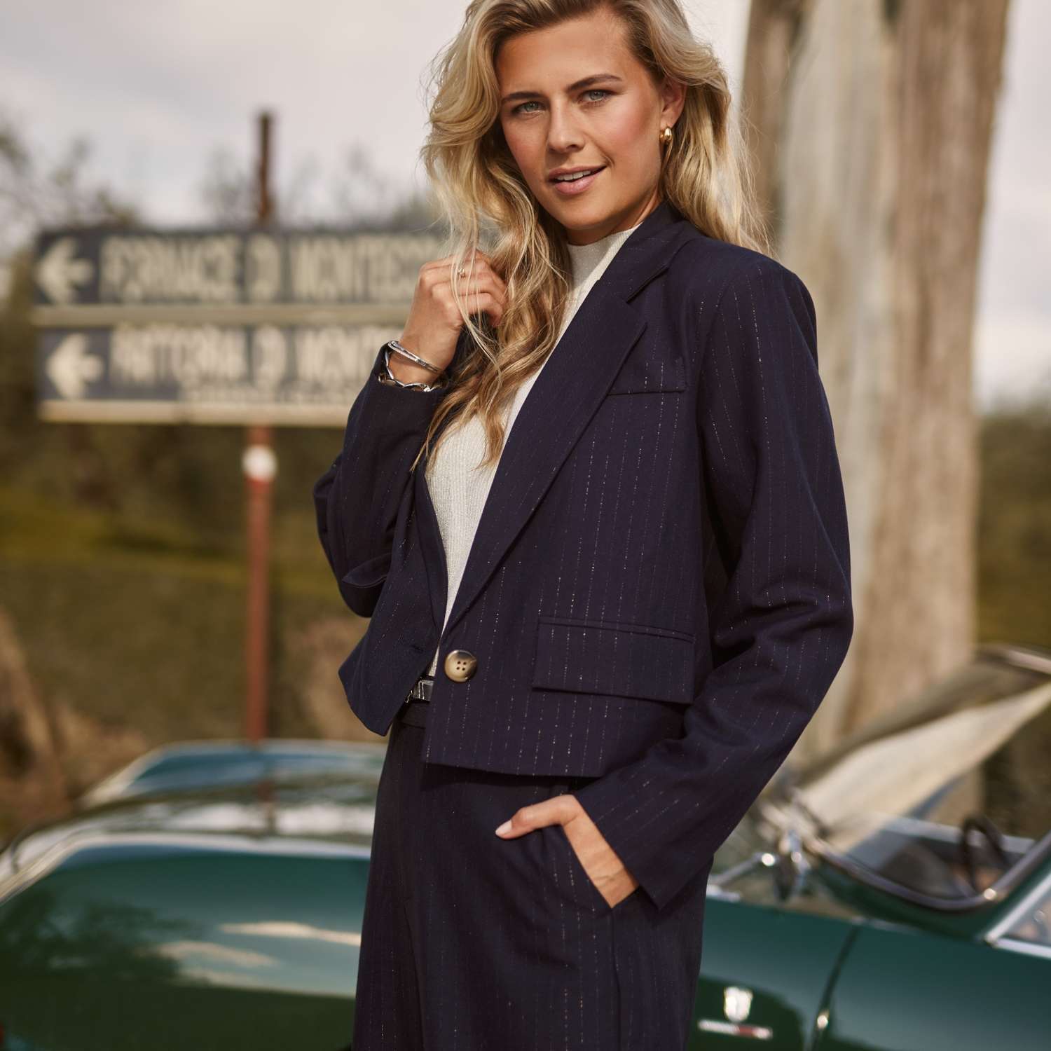 Nukus Blazer Dakar Donkerblauw Nukus Blazer Dakar Donkerblauw
