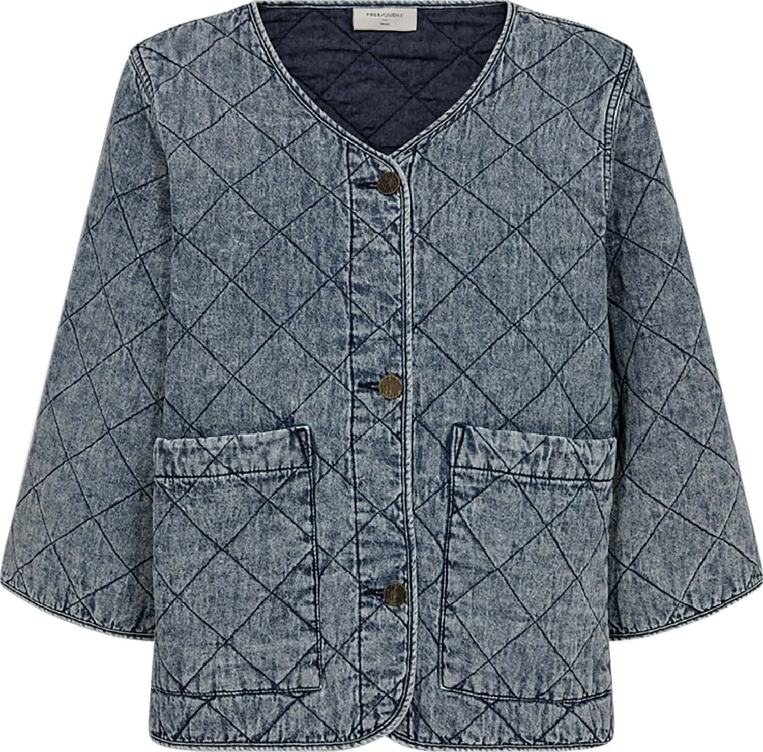 Freequent Freequent Blazer Dessa Blauw Freequent Freequent Blazer Dessa Blauw