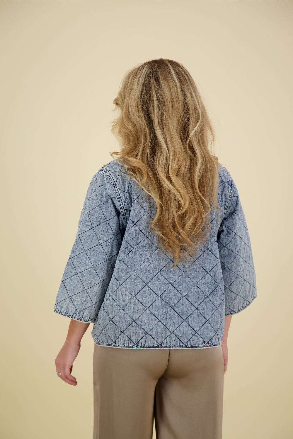 Freequent Freequent Blazer Dessa Blauw Freequent Freequent Blazer Dessa Blauw