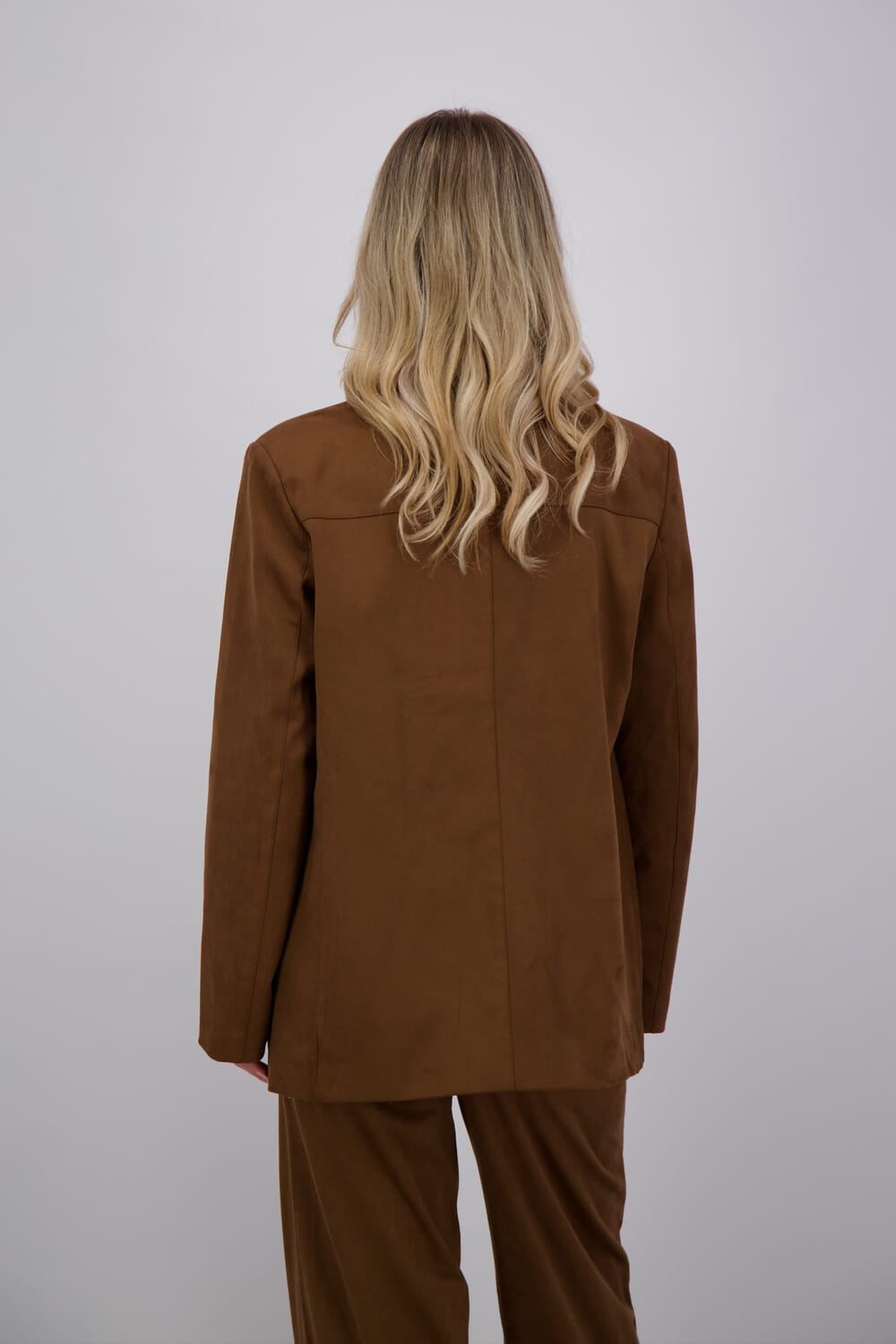 Object Blazer Fenja Bruin Object Blazer Fenja Bruin