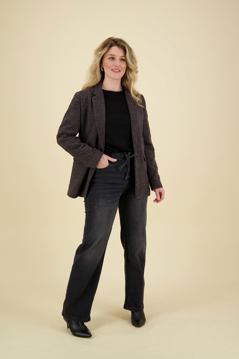 Opus Blazer Jendala Blauw Opus Blazer Jendala Blauw