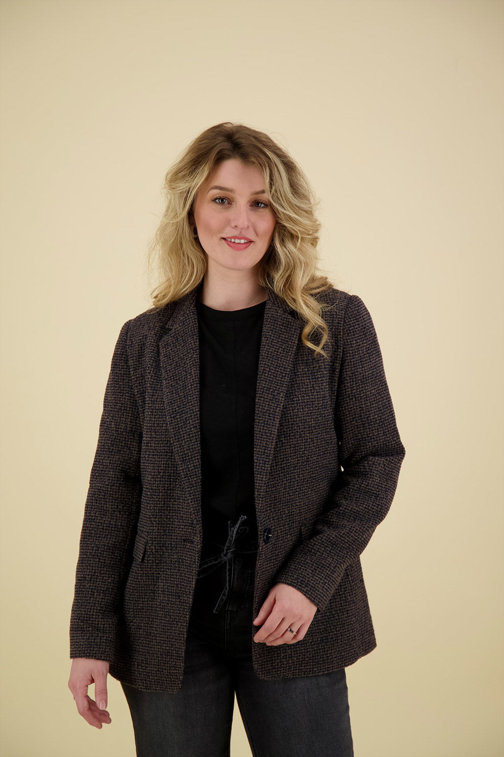 Opus Blazer Jendala Blauw Opus Blazer Jendala Blauw