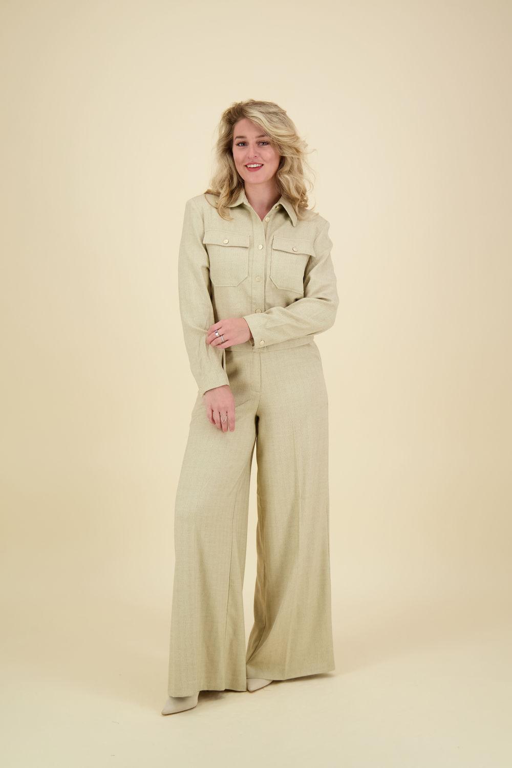 Aaiko Blazer Jintha Beige Aaiko Blazer Jintha Beige