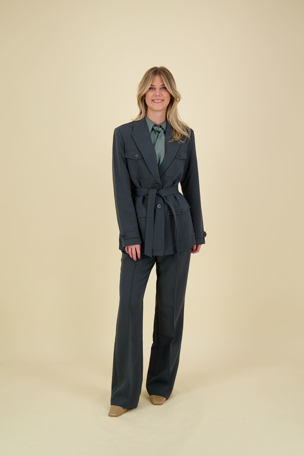 Aaiko Blazer Noa Groen Aaiko Blazer Noa Groen