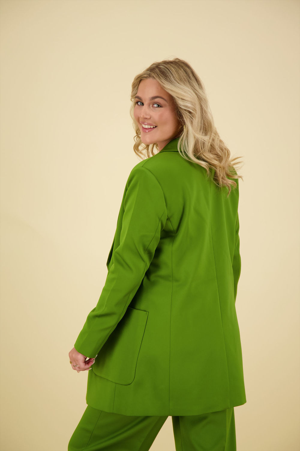 Copenhagen Muse Blazer Shine Groen Copenhagen Muse Blazer Shine Groen