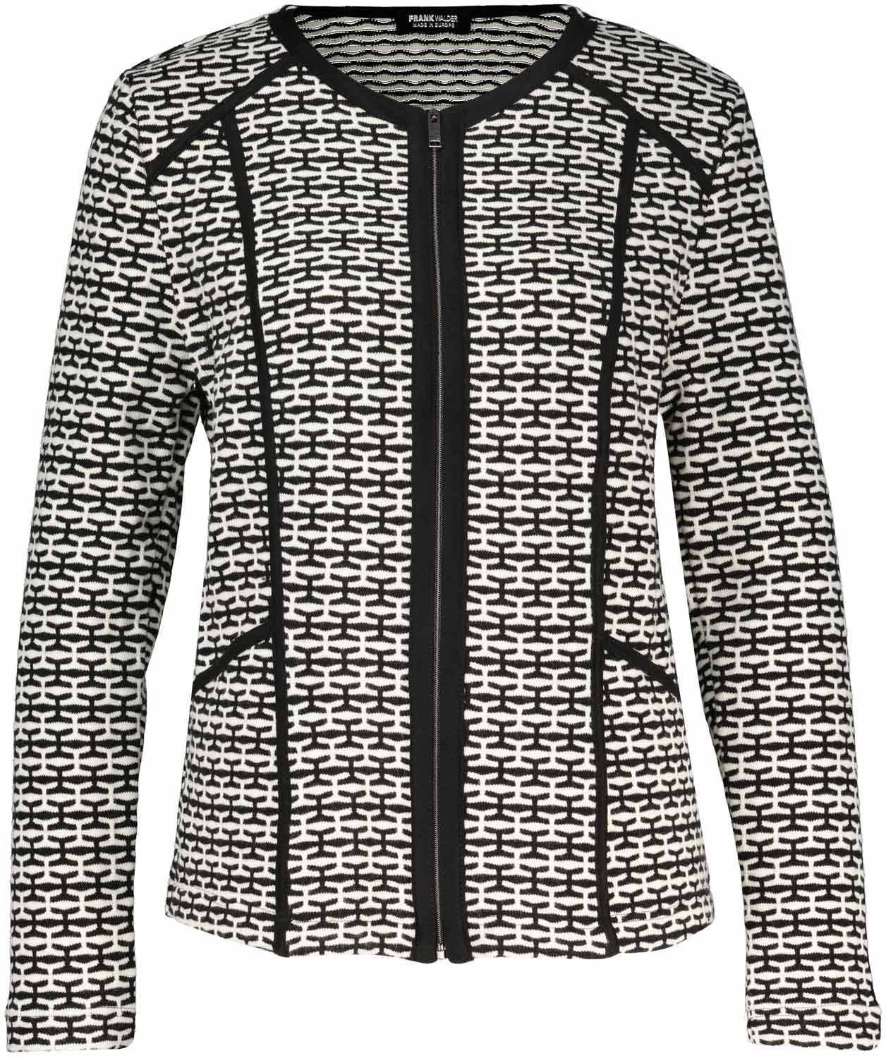 Frank Walder Blazer Zwart Frank Walder Blazer Zwart