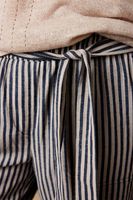 Pants W strap stripe Blauw
