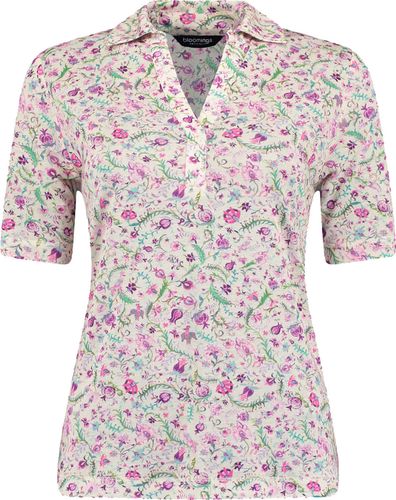 Bloomings polo shirt printed Roze