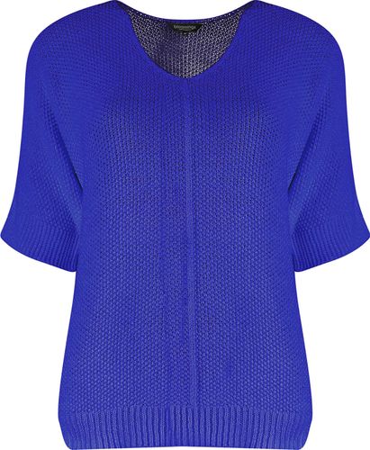 Bloomings v neck pullover Blauw