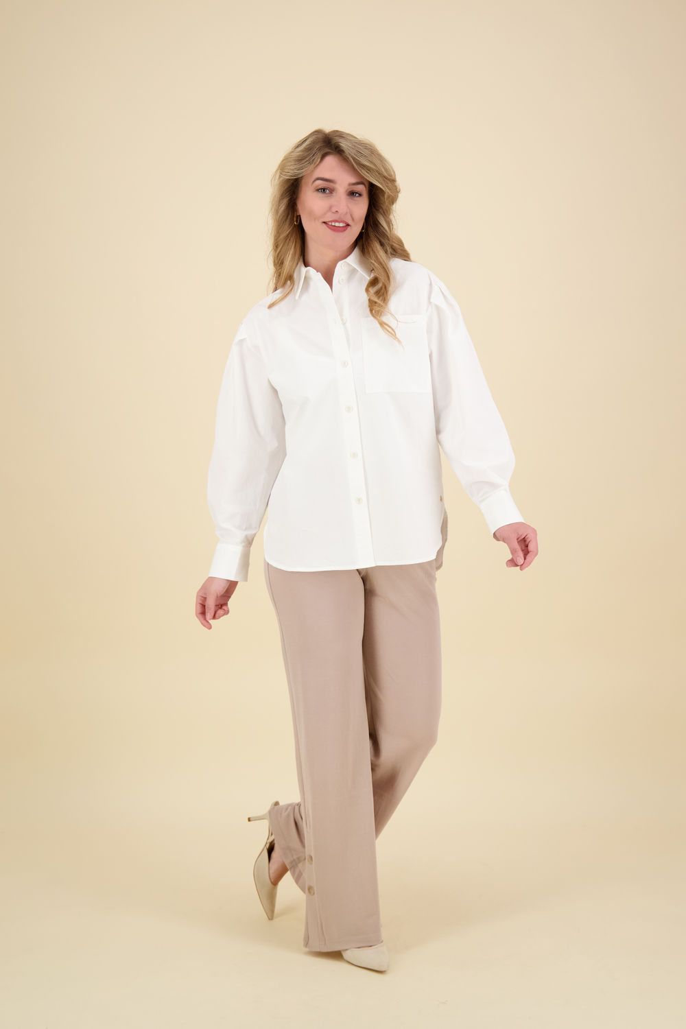 Nukus Blouse Bolivia Wit Nukus Blouse Bolivia Wit