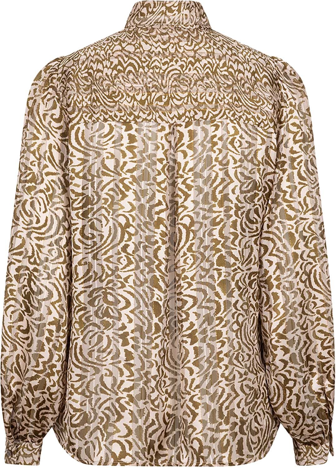 Esqualo Blouse Dimension Donkergroen Esqualo Blouse Dimension Donkergroen