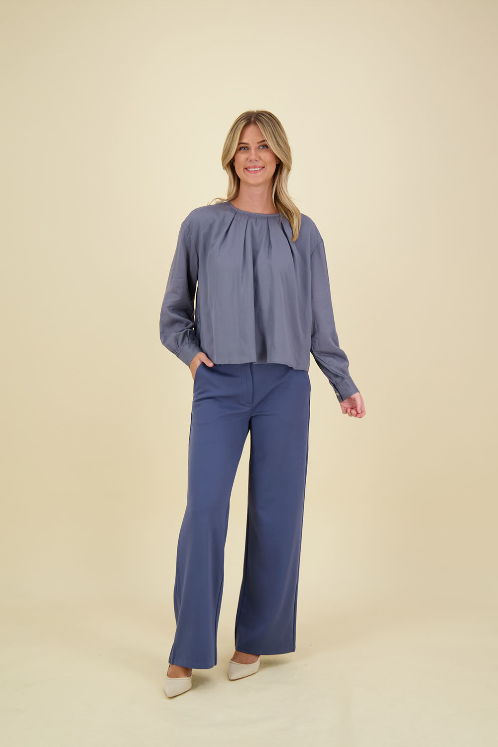 JC Sophie Blouse El Paso Grijs JC Sophie Blouse El Paso Grijs