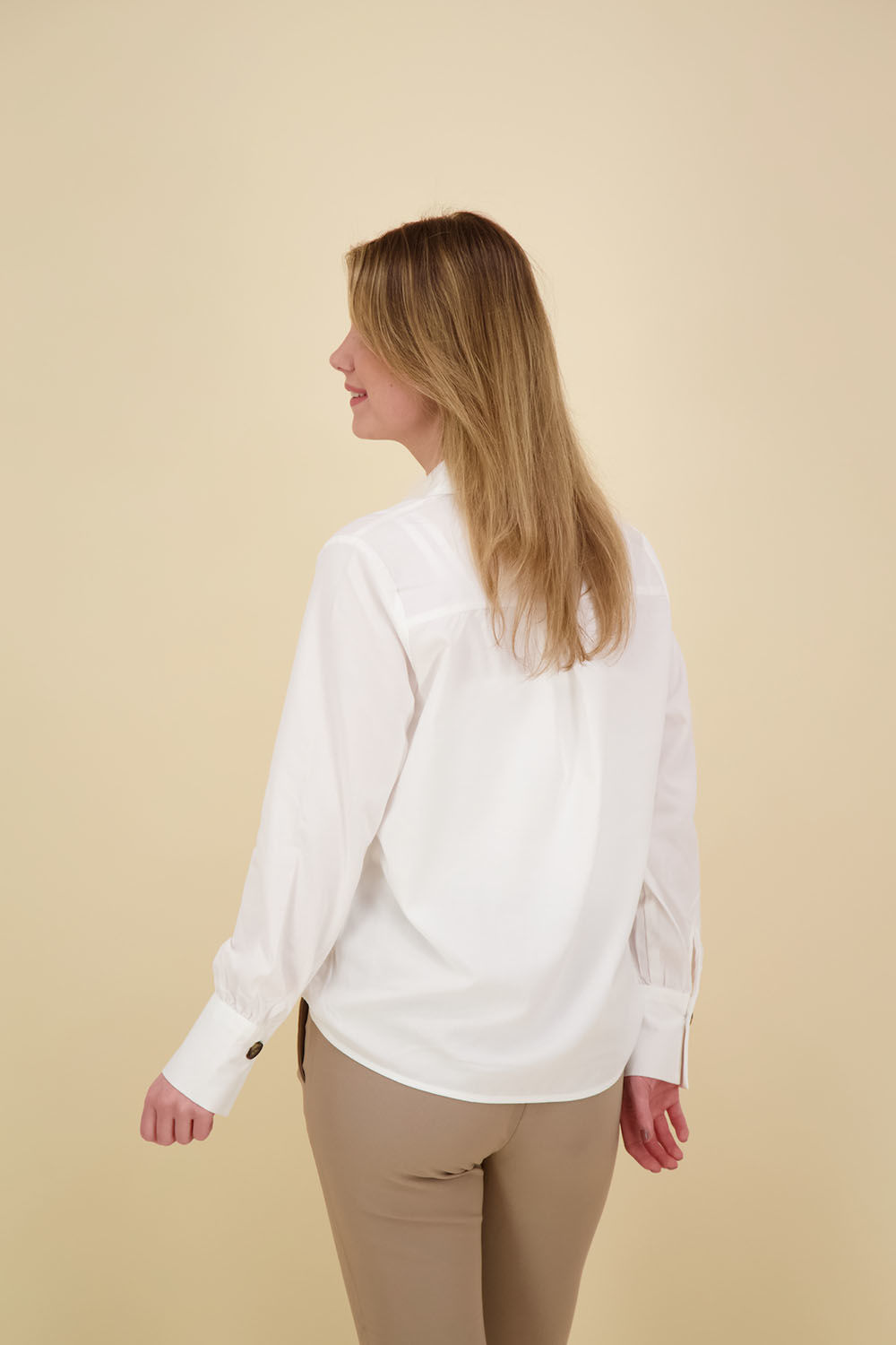 Freequent Shirt Flynn Wit Freequent Shirt Flynn Wit