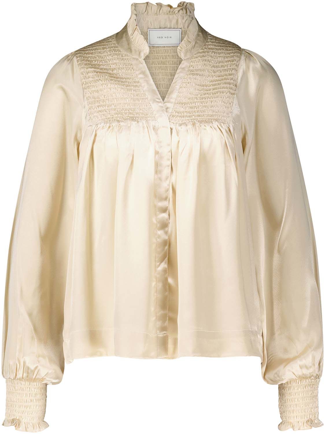 Neo Noir Blouse Jill Beige Neo Noir Blouse Jill Beige