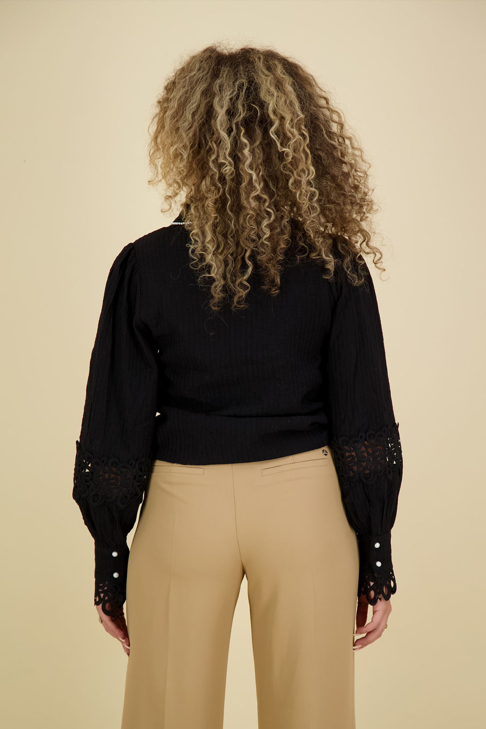 Aaiko Blouse Loewy Zwart Aaiko Blouse Loewy Zwart