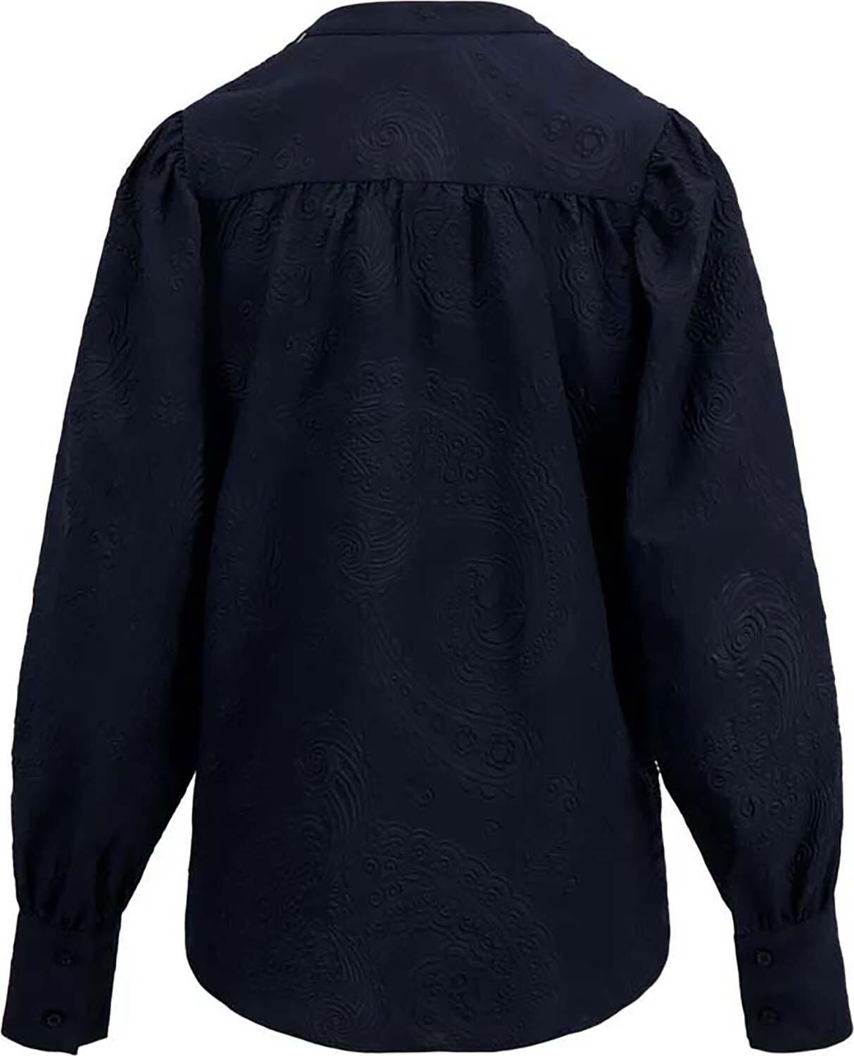 Zusss Blouse Blauw Zusss Blouse Blauw