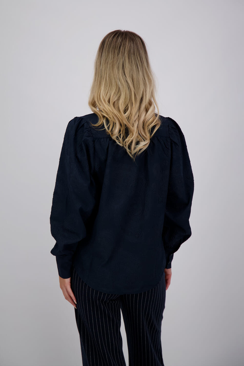 Zusss Blouse Blauw Zusss Blouse Blauw