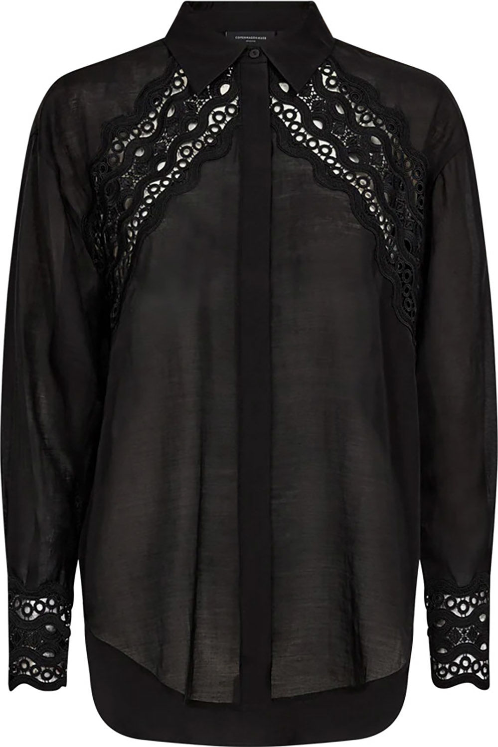Copenhagen Muse Blouse Molli Zwart Copenhagen Muse Blouse Molli Zwart