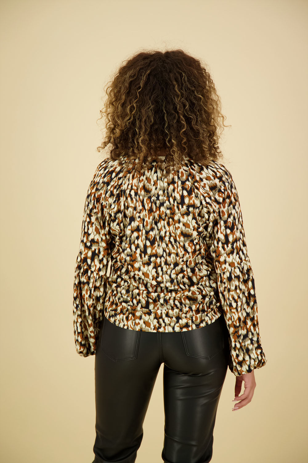 Smashed Lemon Blouse Animal Print Groen Smashed Lemon Blouse Animal Print Groen