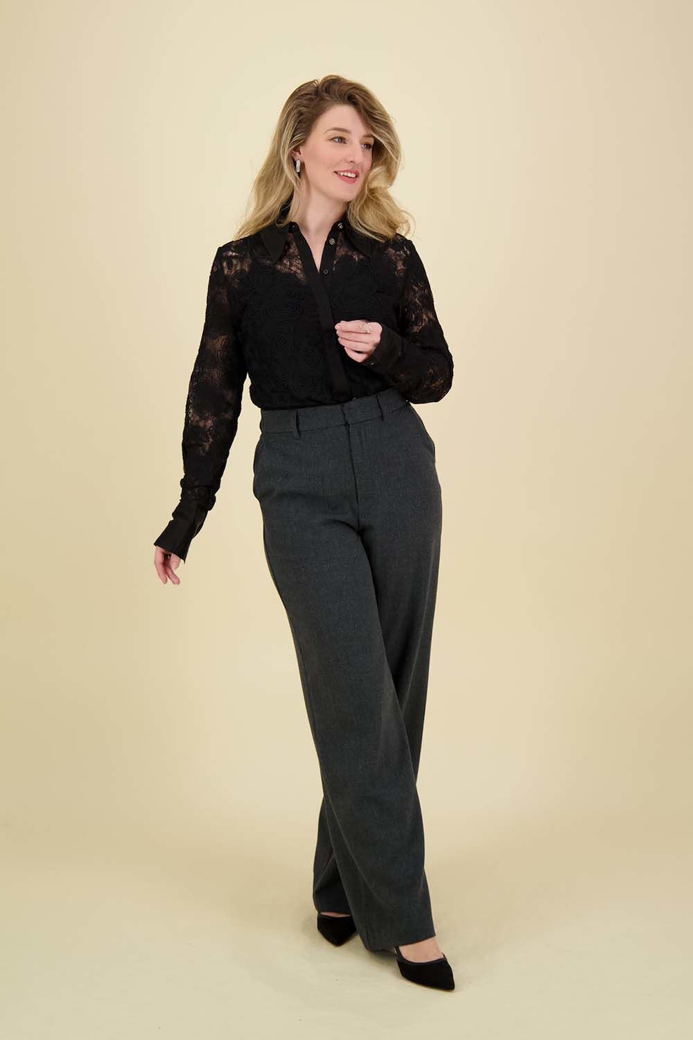 Aaiko Blouse Noelle Zwart Aaiko Blouse Noelle Zwart