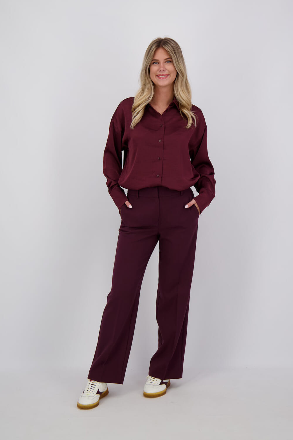 Freequent Blouse Nyra Rood  Freequent Blouse Nyra Rood