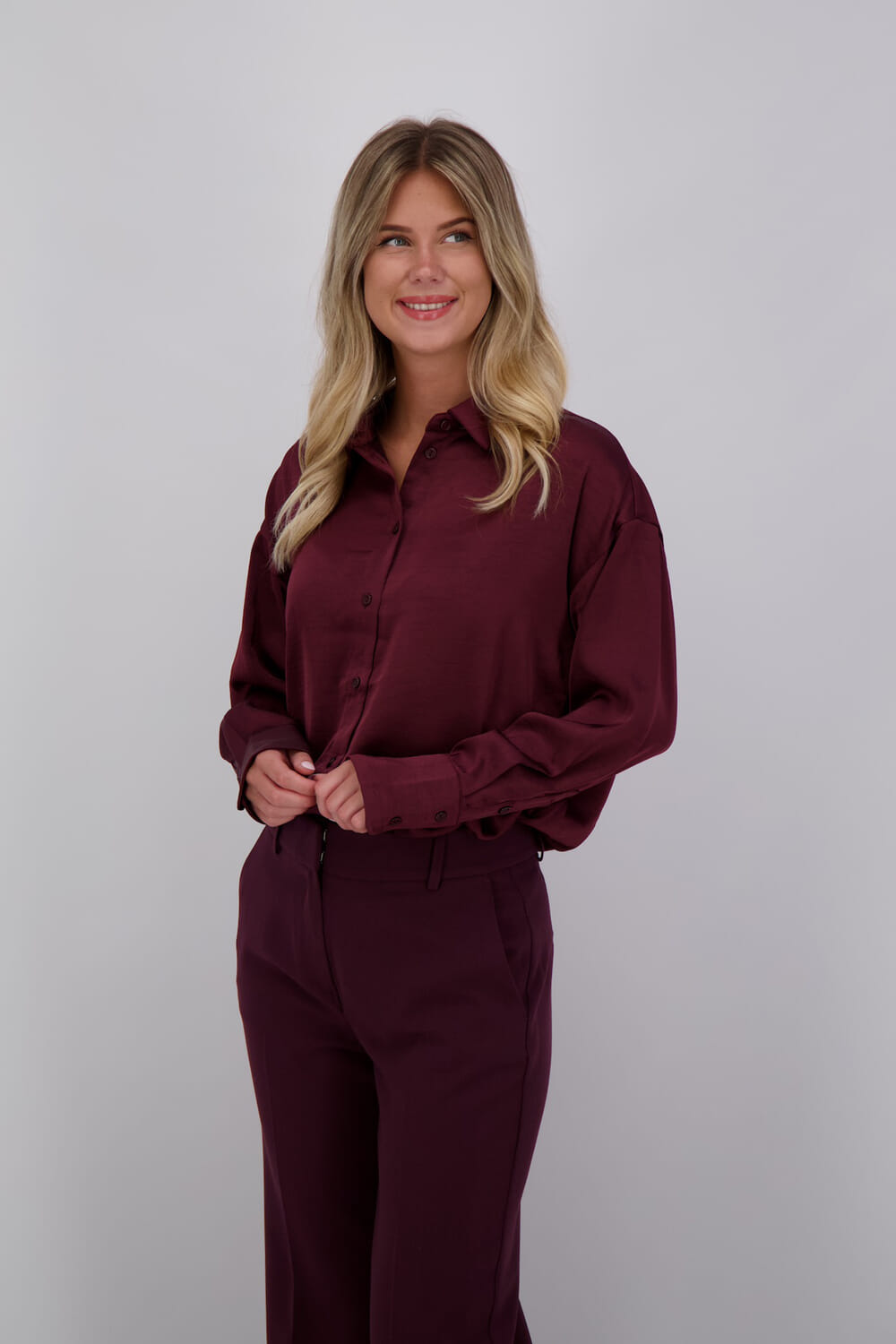 Freequent Blouse Nyra Rood  Freequent Blouse Nyra Rood